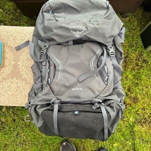 Osprey Gray Backpack for Women.